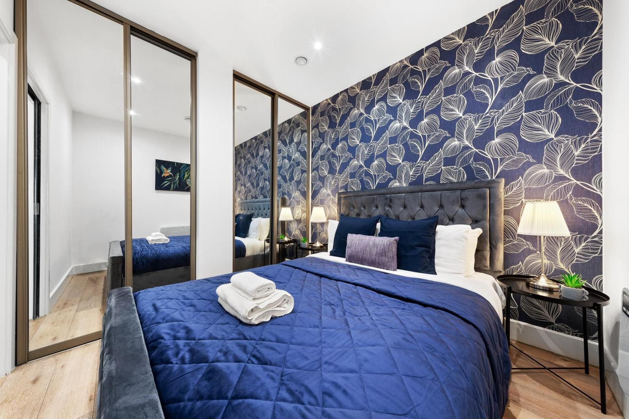 Modern One Bedroom Flat - Sleeps 5 -Near Heathrow - London Ub3 المظهر الخارجي الصورة
