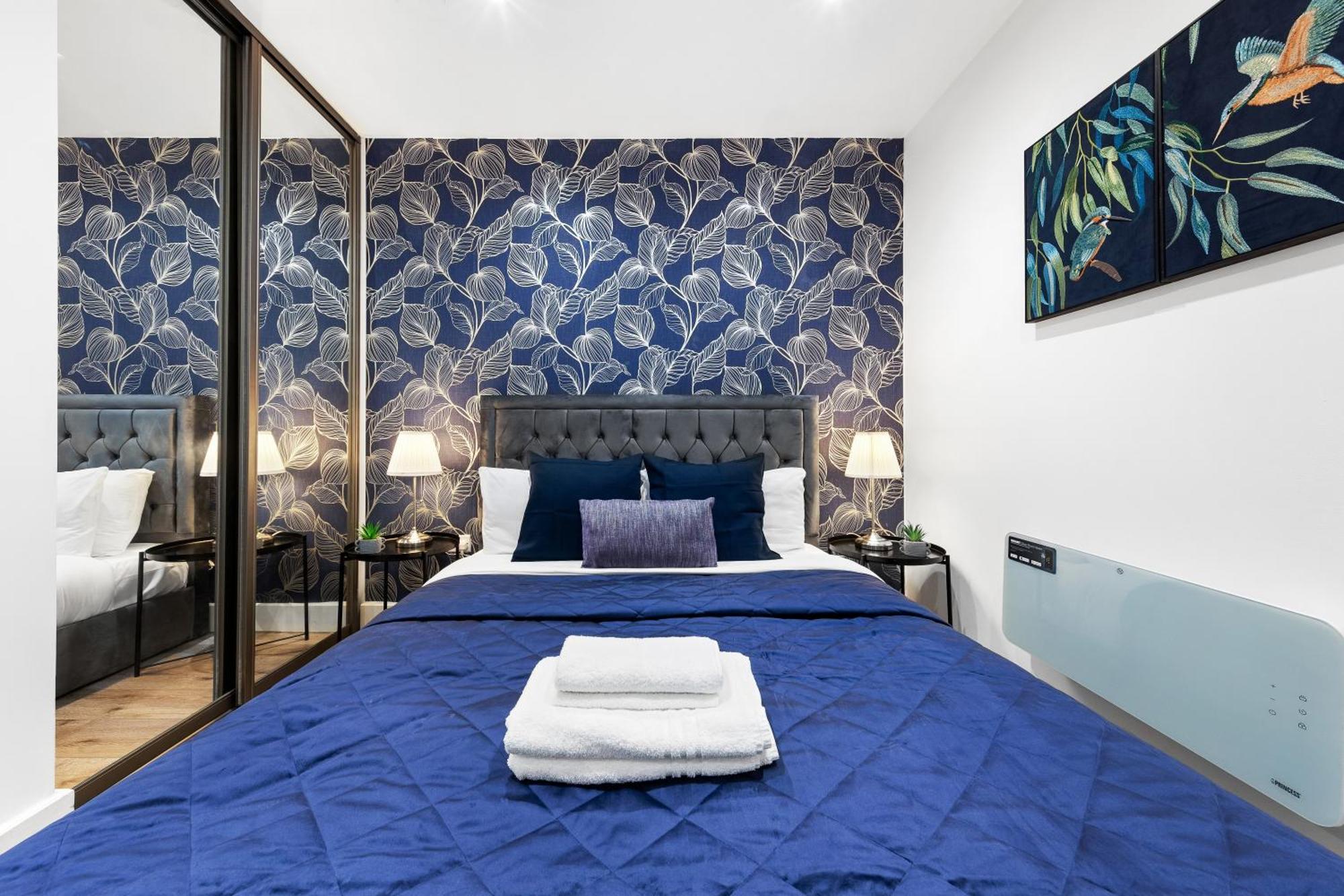 Modern One Bedroom Flat - Sleeps 5 -Near Heathrow - London Ub3 المظهر الخارجي الصورة