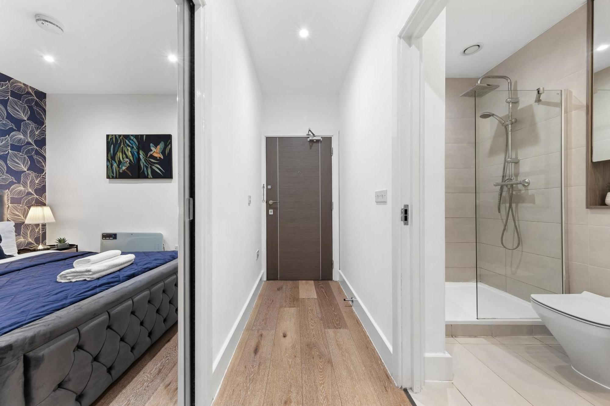 Modern One Bedroom Flat - Sleeps 5 -Near Heathrow - London Ub3 المظهر الخارجي الصورة